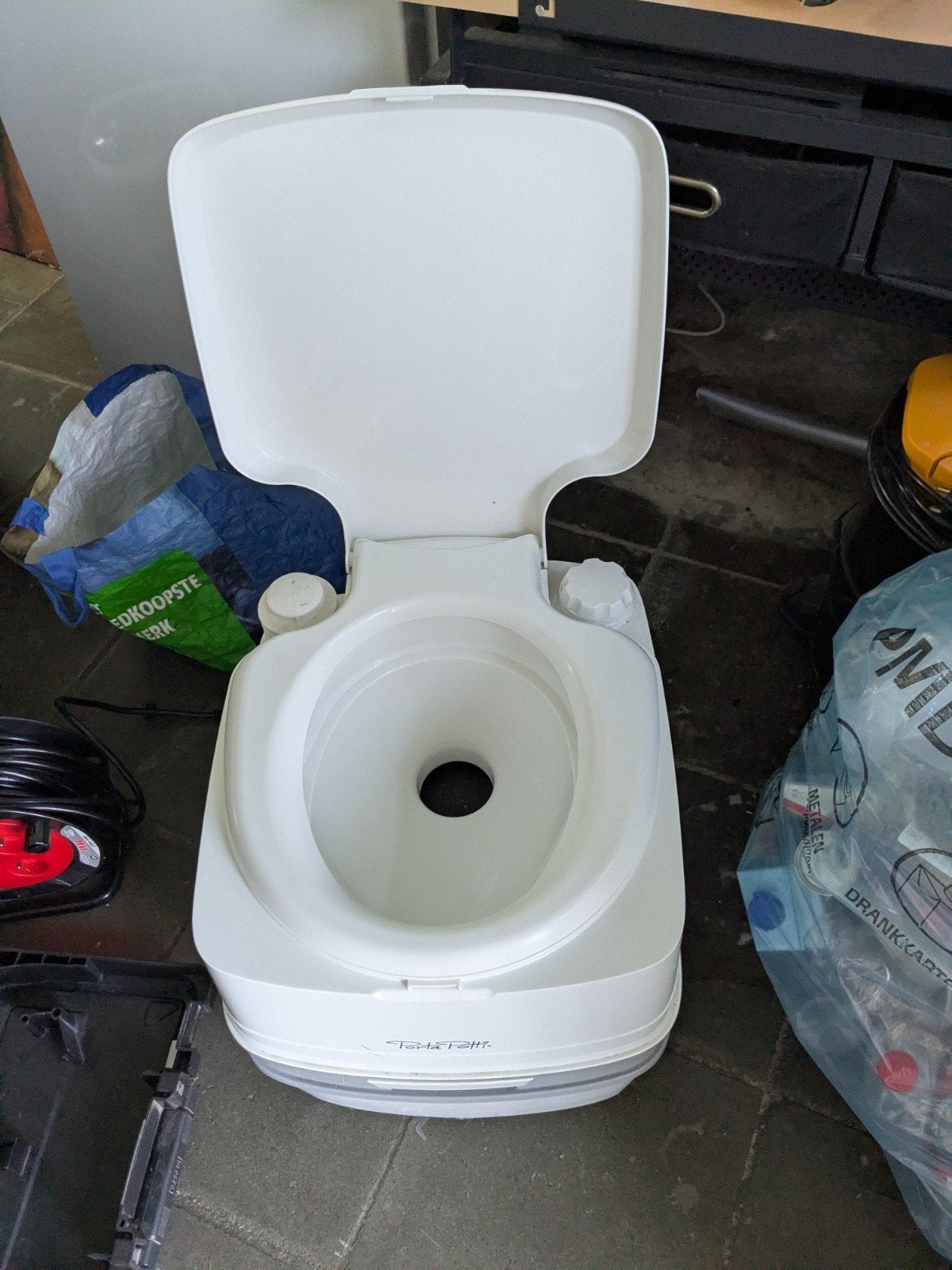 Chemisch Toilet (Compact model) camping wc, Ophalen, Toilet