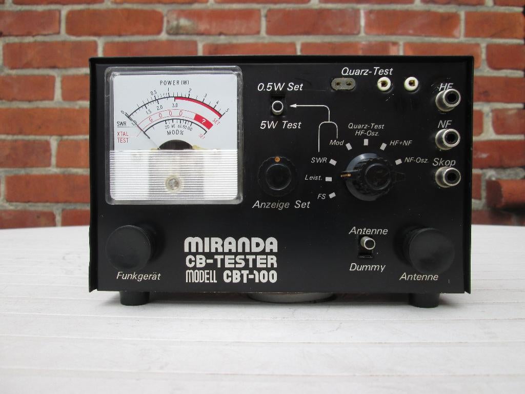Miranda CBT-100, Telecommunicatie, Ophalen of Verzenden, Gebruikt, Accessoires