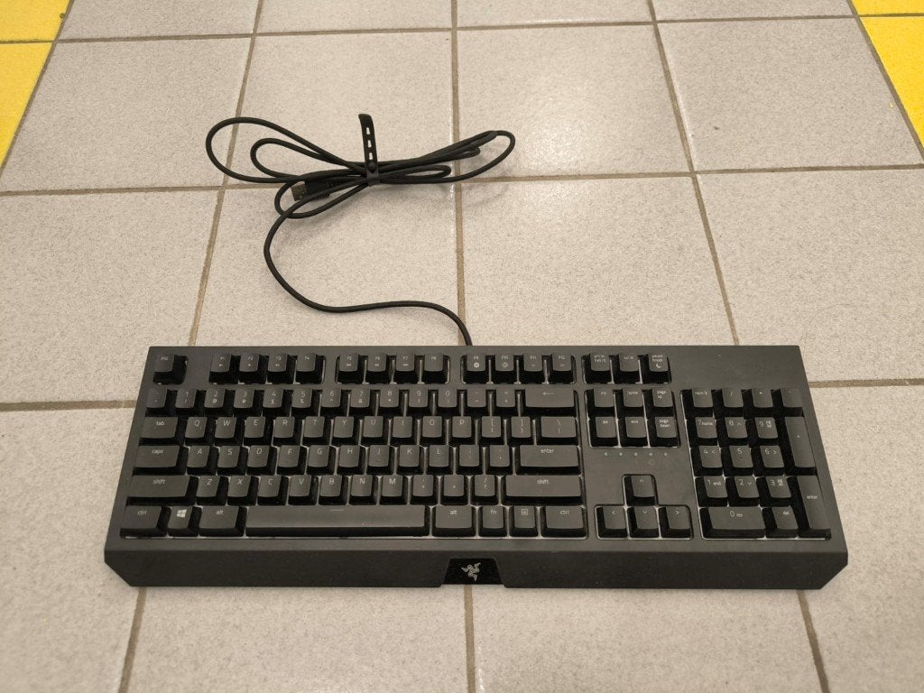 Razer Blackwidow toetsenbord, Computers en Software, Gaming toetsenbord, Gebruikt, Ophalen of Verzenden, Razer