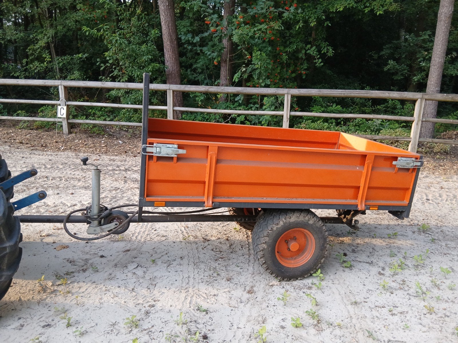 kipkar minitractor, Enlèvement