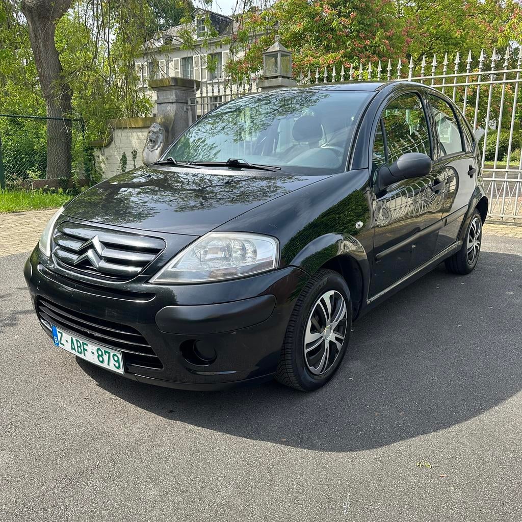 Citroen C3 1.1 Benzine 2008 / 🛡️ Met Garantie, Auto's, Citroën, Voorwielaandrijving, Stof, Zwart, 4 cilinders