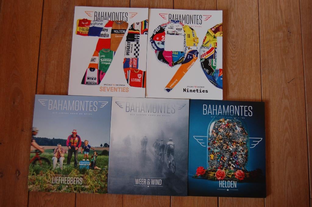 Bahamontes, wielertijdschrift , 5 stuks, Boeken, Sportboeken, Ophalen, Gelezen