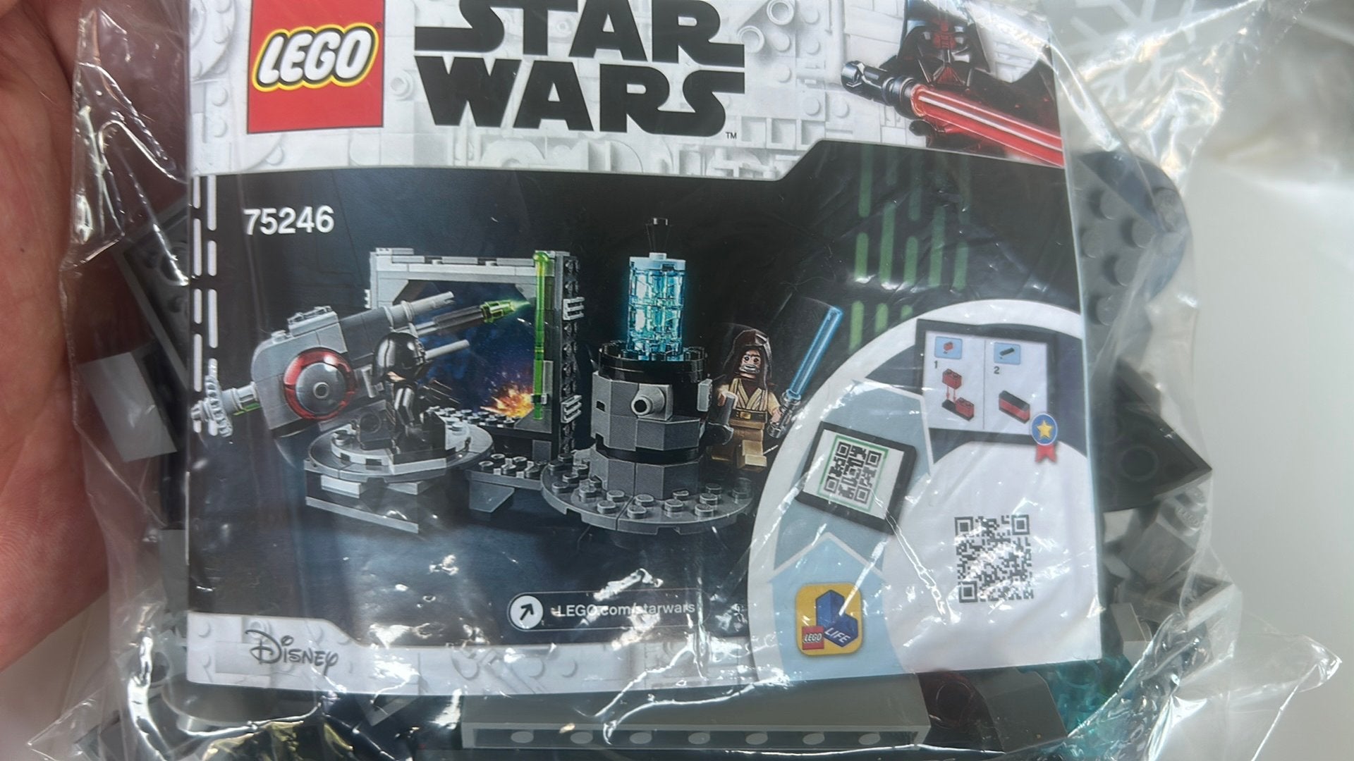 Lego 75426 Death Star Cannon, Ophalen of Verzenden, Zo goed als nieuw, Lego