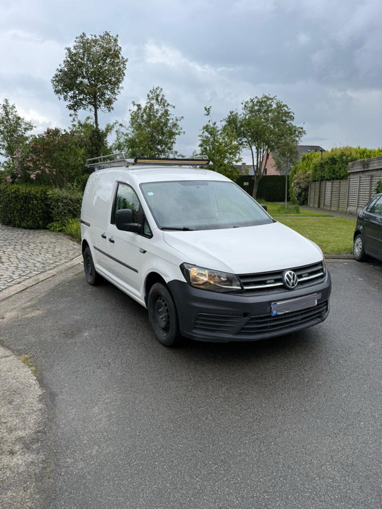 Volkswagen caddy, Auto's, Voorwielaandrijving, 4 cilinders, Wit, Start-stop-systeem