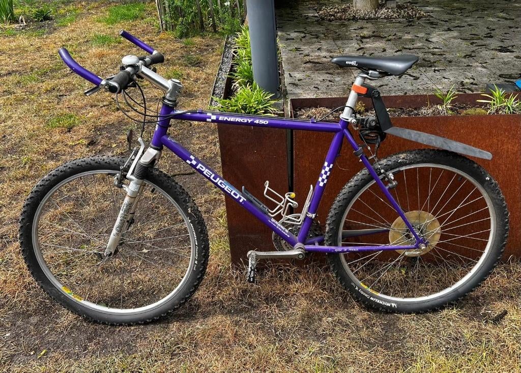mtb fiets, Fietsen en Brommers, Ophalen, Vering, 10 tot 15 versnellingen, Velgrem