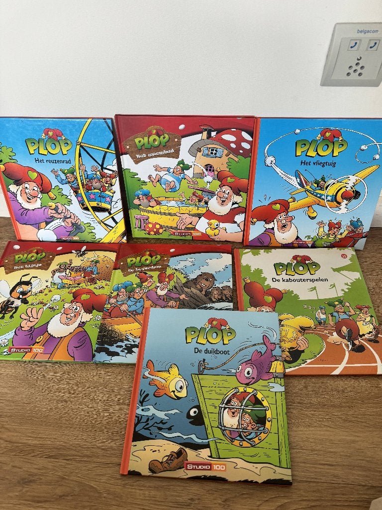 7 boeken van Kabouter Plop, Boeken, Ophalen of Verzenden, Zo goed als nieuw