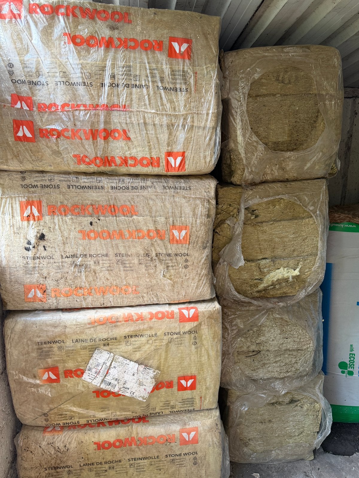 ROCKWOOL RockRoof Delta 180 mm; Rd 5,10; steenwol, 15 m² ou plus, Isolation de toiture, Comme neuf, 12 cm ou plus