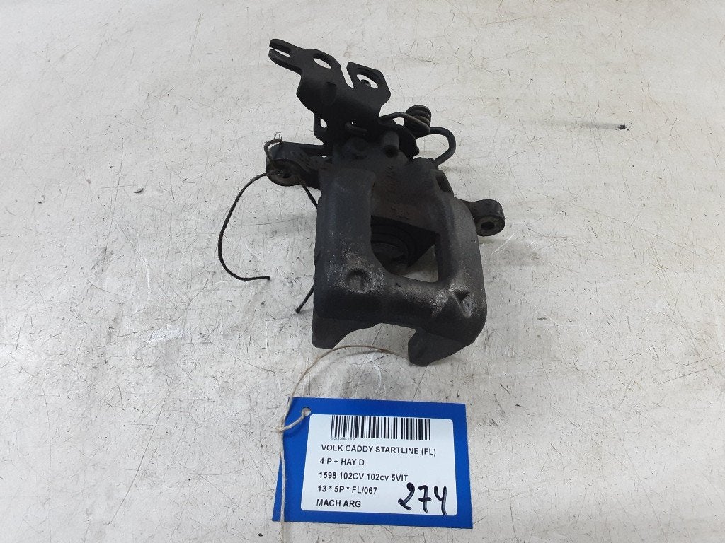 ETRIER DE FREIN ARRIÈRE GAUCHE Caddy Combi III (2KB,2KJ), Volkswagen, Mevr. I. Hauben, Utilisé, Rue de l'Espoir 34 34
4030  GRIVEGNÉE, BE