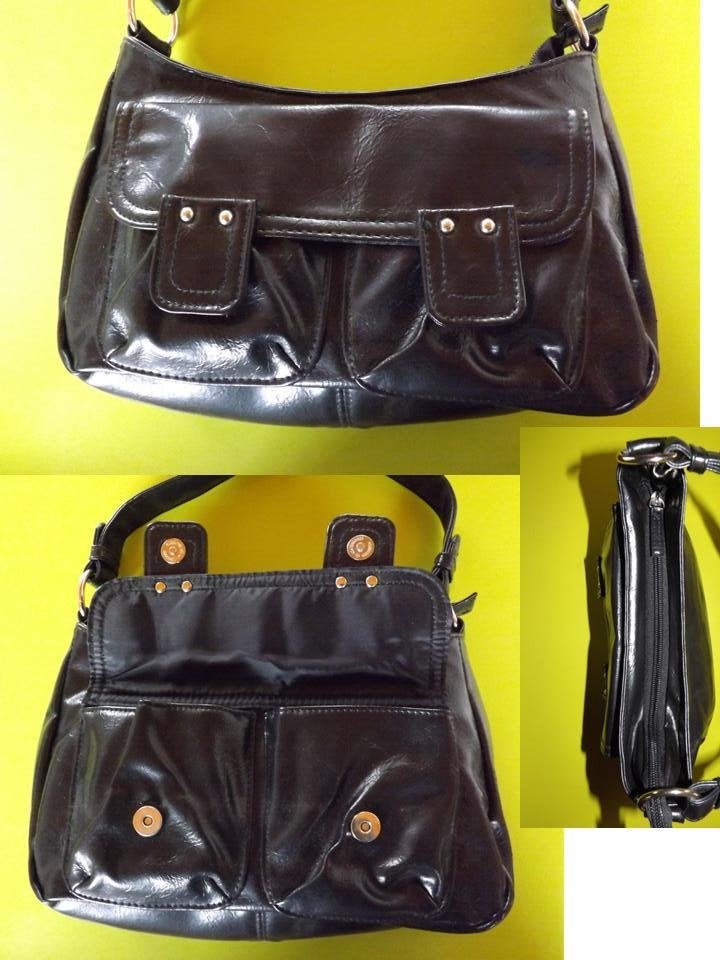 Sac à main ou épaule noir, Enlèvement ou Envoi, Utilisé, Noir, Sac à main