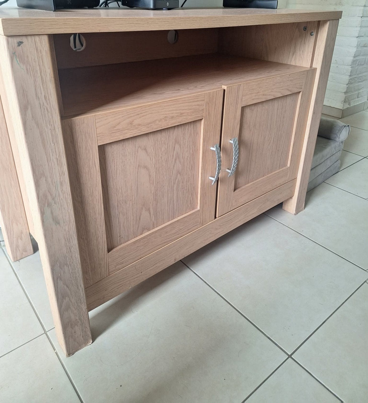 tv kast, Ophalen