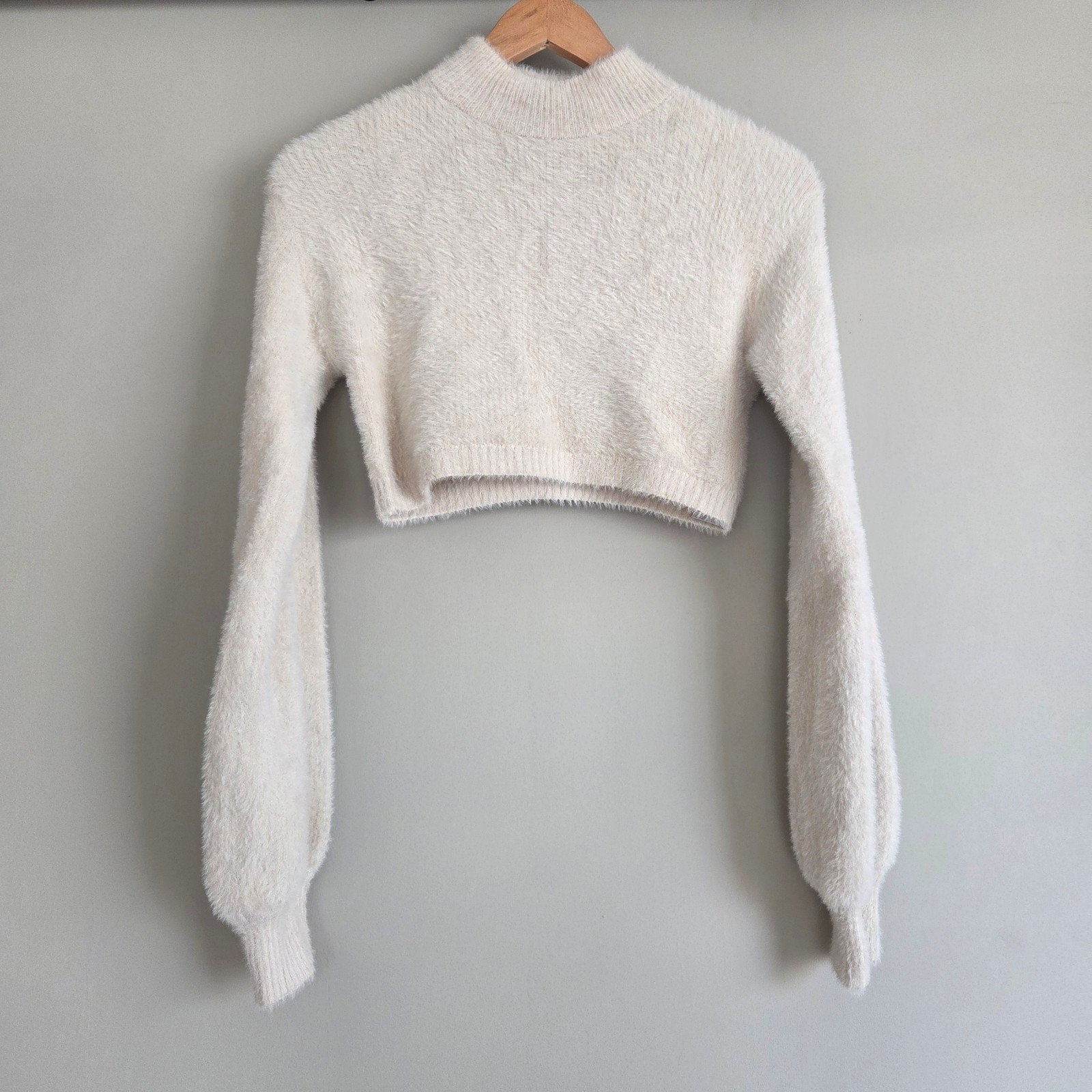 Trui - XS - Bershka, Vêtements | Femmes, Pulls & Gilets, Enlèvement ou Envoi, Taille 34 (XS) ou plus petite, Blanc, Comme neuf