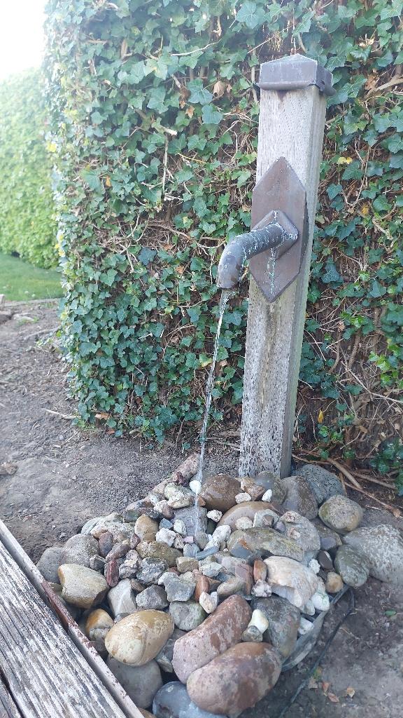 Tuinfontein compleet, Ophalen, Gebruikt, Waterval