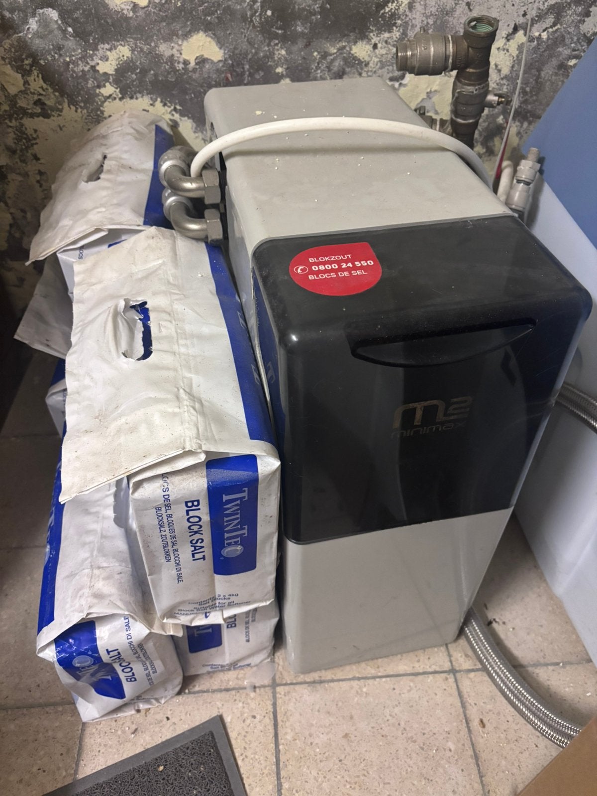 Minimax waterontharder, Elektronische apparatuur, Waterontharders, Ophalen, Gebruikt
