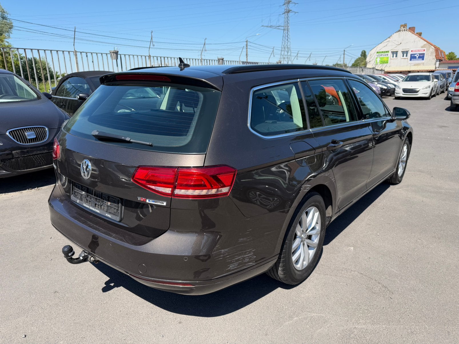 VW PASSAT DIESEL 1.6 EU 6b, Auto's, Stof, Euro 6, 4 cilinders, Bruin