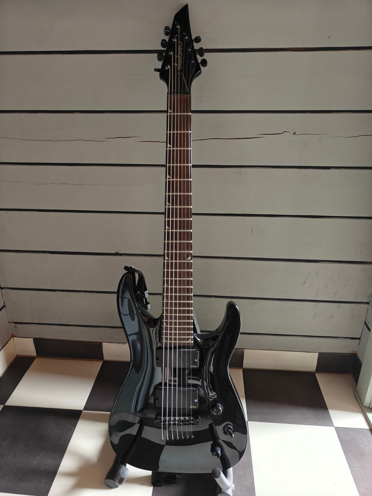 Jackson dinky js22-7, Muziek en Instrumenten, Ophalen, Gebruikt