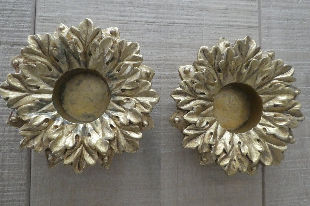 2 Jolis Bougeoirs 3€ pour les 2, Huis en Inrichting, Ophalen, Gebruikt, Overige materialen, Waxinelichthouder