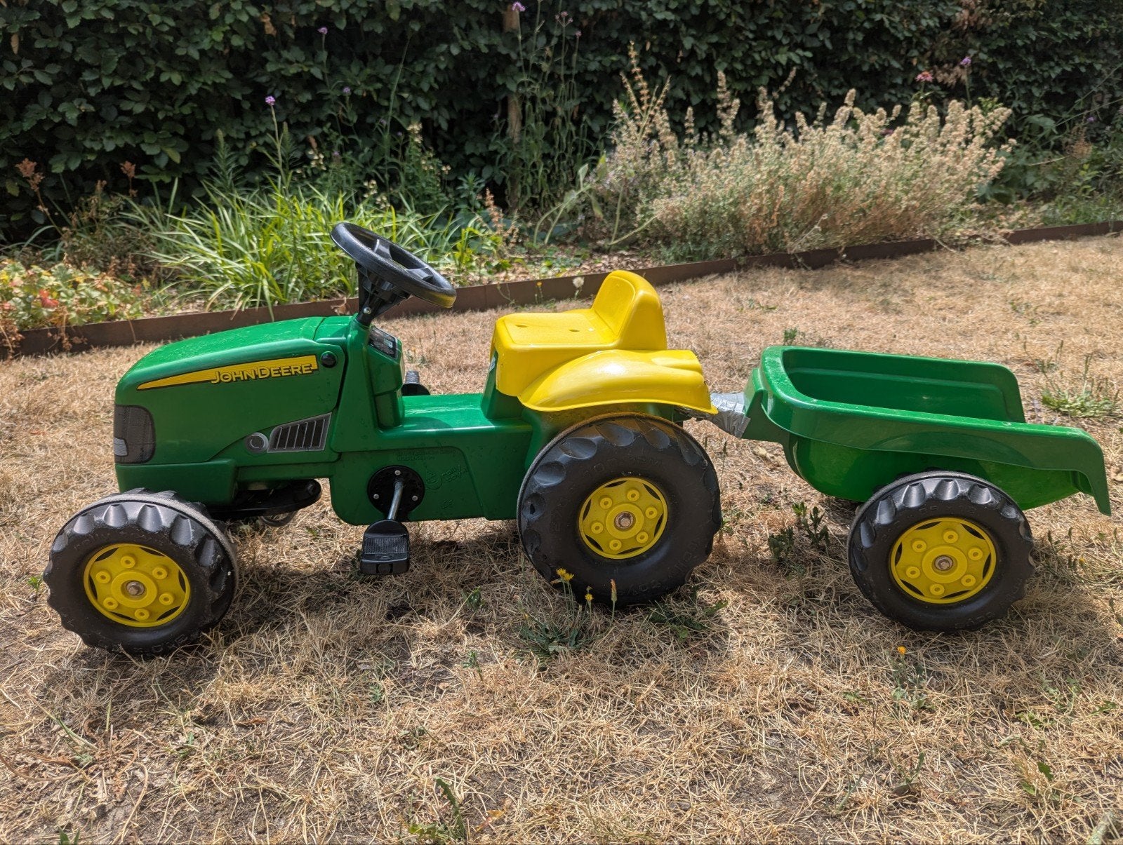 Speelgoedtractor Rolly toys, Enlèvement