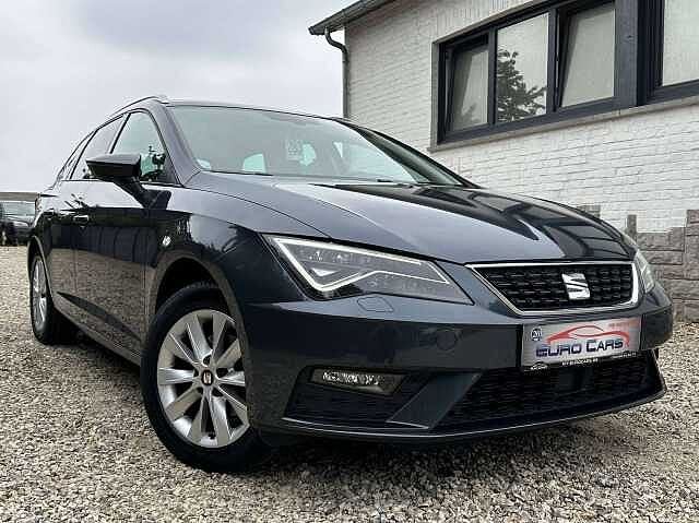 SEAT Leon ST 1.0 TSI Xcellence FULL, Emergency brake assist, Blauw, Bedrijf, 83 kW
