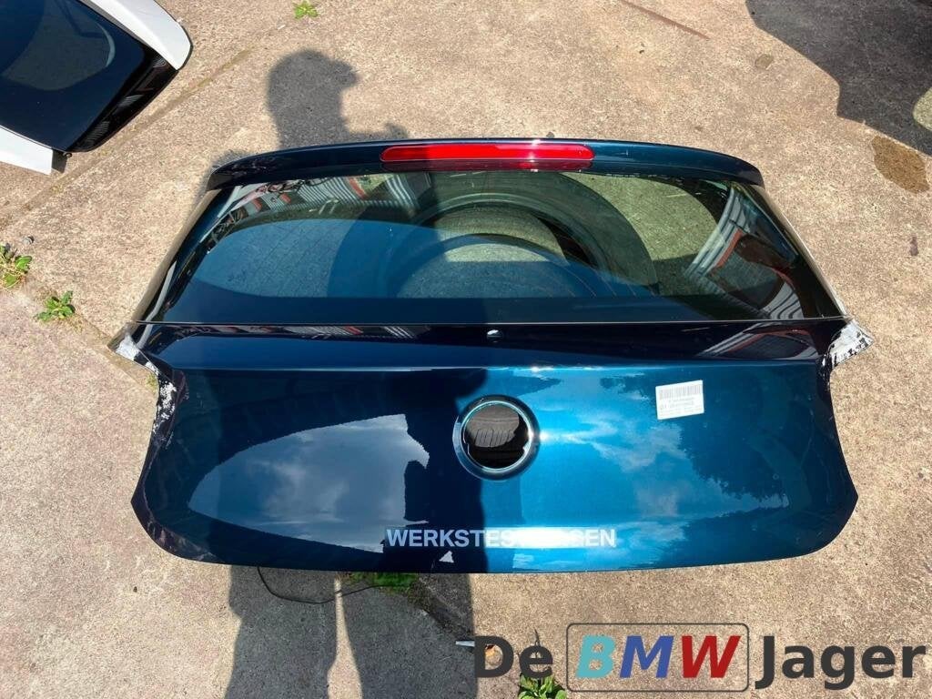 Achterklep blauw BMW 1-serie F20 F21 63257241551, Enlèvement ou Envoi, Haillon arrière, Utilisé, BMW