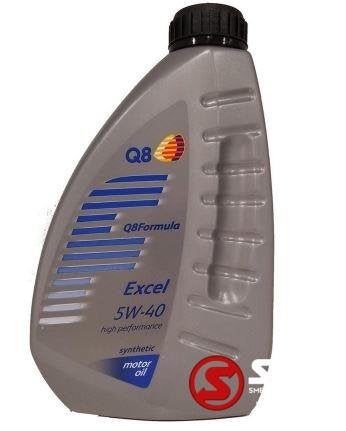 Motorolie Q8 F.Excel SAE 5W40 1L, Auto-onderdelen, Nieuw