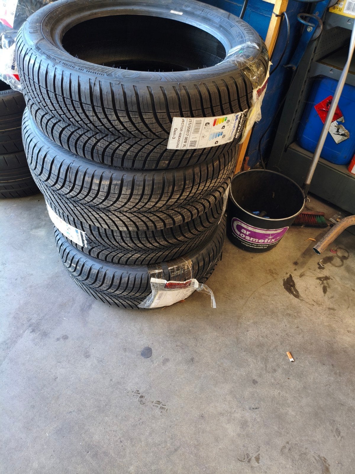 goodyear vector 4seasons gen-3 215/55R17 98W XL, Auto-onderdelen, Ophalen, 215 mm, Nieuw, 17 inch
