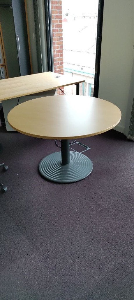 Tableau, Maison & Meubles, Tables | Tables à manger, 100 à 150 cm, Quatre personnes, Rond, 100 à 150 cm