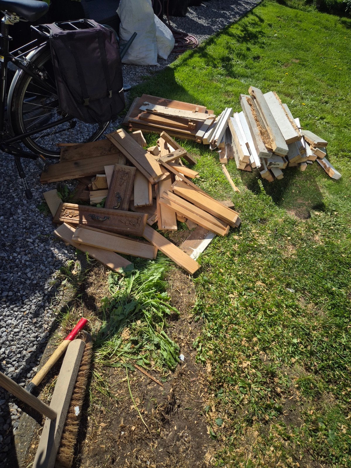 brandhout, Tuin en Terras, Ophalen