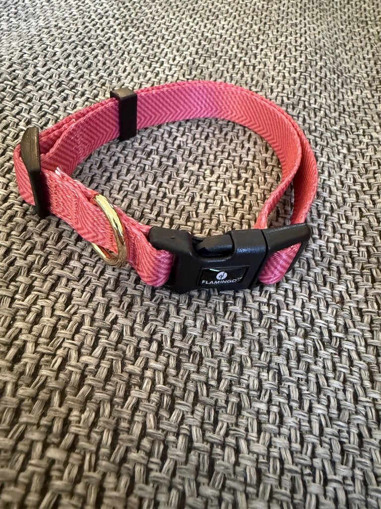 Niet gebruikte Flamingo halsband te koop, Dieren en Toebehoren, Ophalen of Verzenden, Nieuw