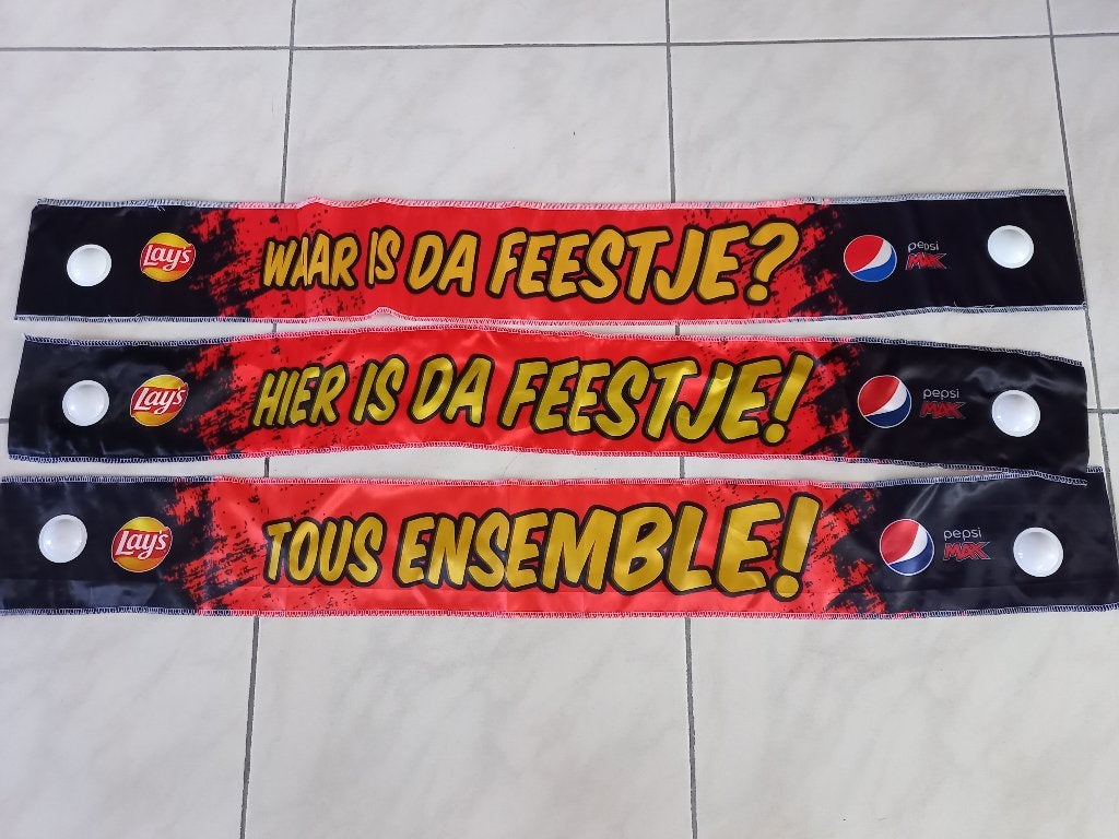 Écharpe de supporter, écharpe à fermoir, Enlèvement ou Envoi, Neuf, Fanion ou Écharpe