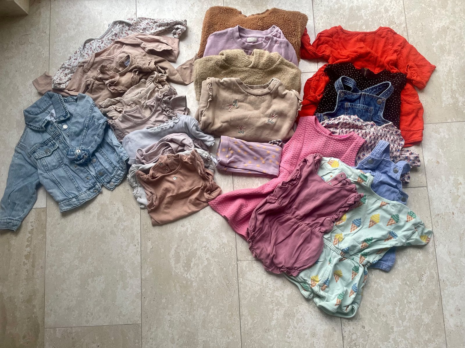 Meisjeskleding maat 86 – jasjes, bodies, pulls & jurkjes, Kinderen en Baby's, Ophalen, Gebruikt, Meisje