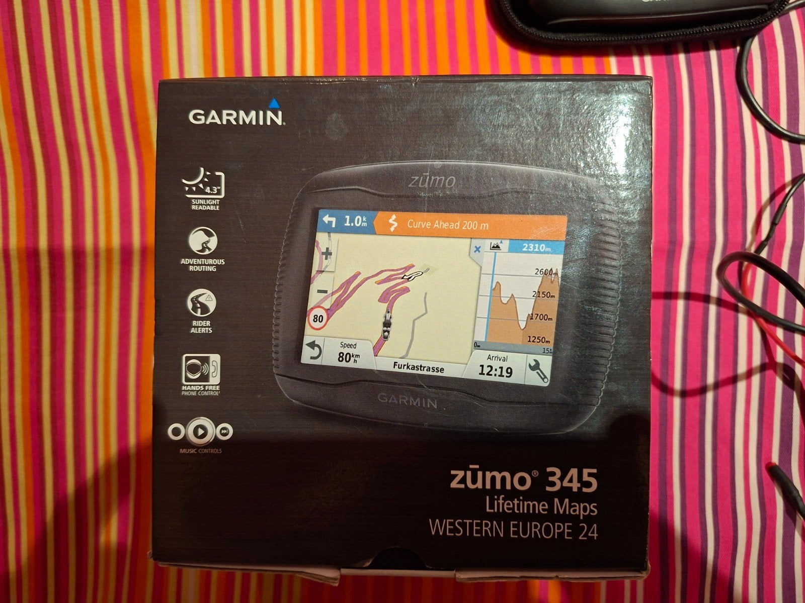 Motor gps zumo 345 goede staat wegens vervanging nieuwe GPS, Motoren, Accessoires | Navigatiesystemen, Ophalen