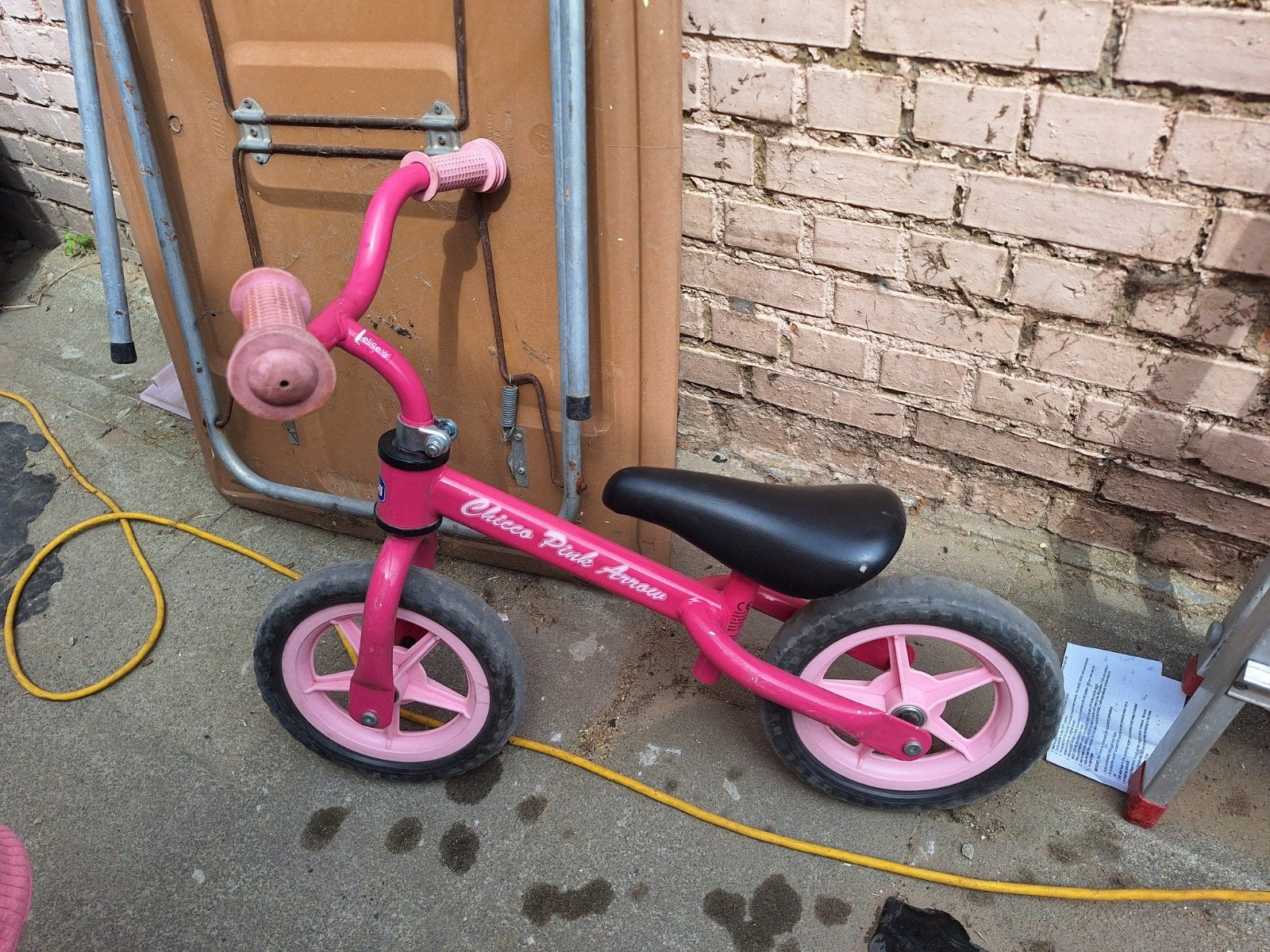 loopfiets, Ophalen, Loopfiets