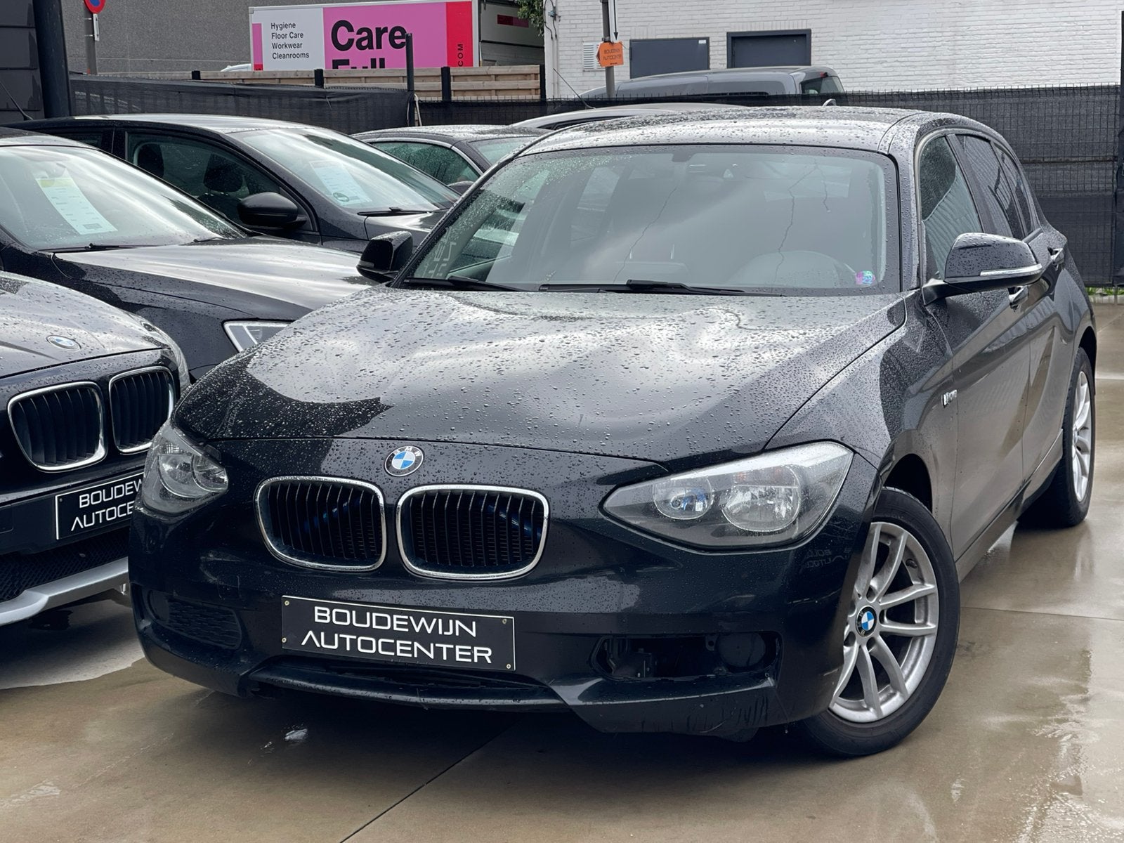 Bmw 1 Serie 116i 1.6Benzine 2014 167.xxxkm Garantie, Auto's, BMW, Electronic Stability Program (ESP), Zwart, Zwart, Handgeschakeld