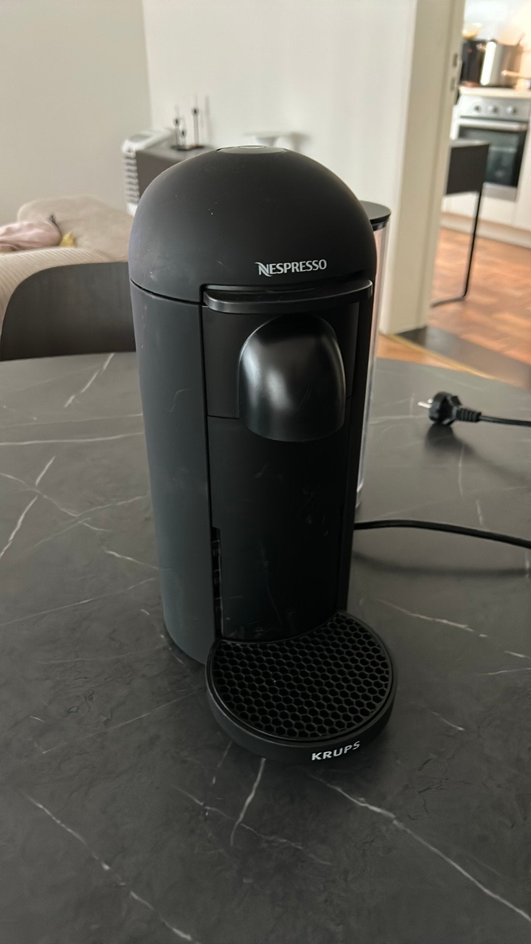 Nespresso KRUPS XN900, Elektronische apparatuur, Koffiezetapparaten, Ophalen, Gebruikt, Espresso apparaat, Koffiepads en cups