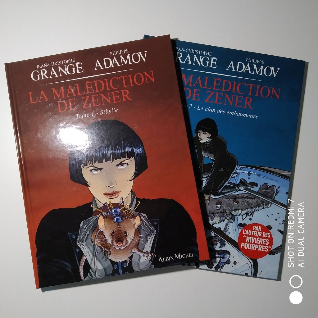 LA MALEDICTION DE ZENER (J-C Grangé / Adamov) T1 & 2 neufs, Livres, BD, Neuf, Plusieurs BD, Enlèvement ou Envoi