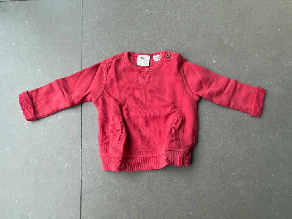 Rode Sweater trui van Zara (Maat 68 / 3-6 maand), Enfants & Bébés, Vêtements de bébé | Taille 68, Garçon ou Fille, Enlèvement ou Envoi