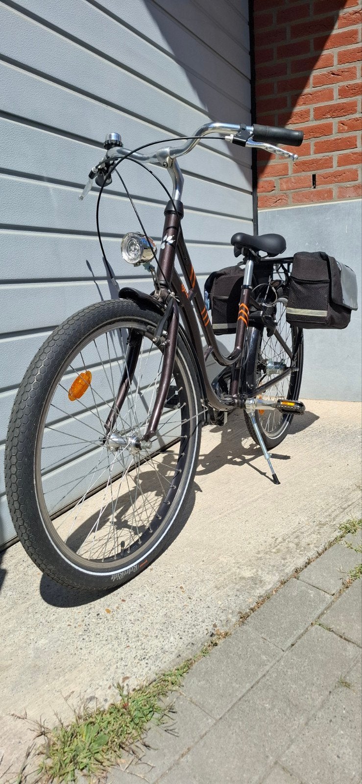 Lyne damesfiets, Fietsen en Brommers, Fietsen | Dames | Damesfietsen, Velgrem, 47 tot 50 cm, Versnellingen, Zo goed als nieuw