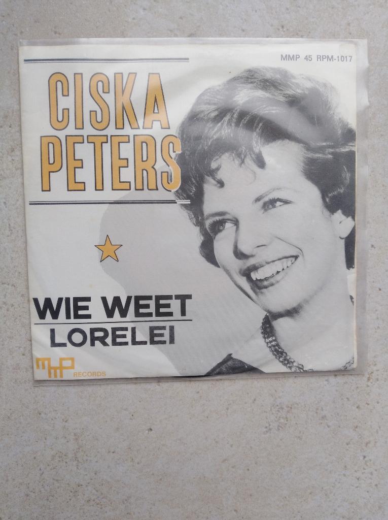 CISKA PETERS: "Wie weet", Cd's en Dvd's, Vinyl | Nederlandstalig, Fotohoes, Ophalen of Verzenden