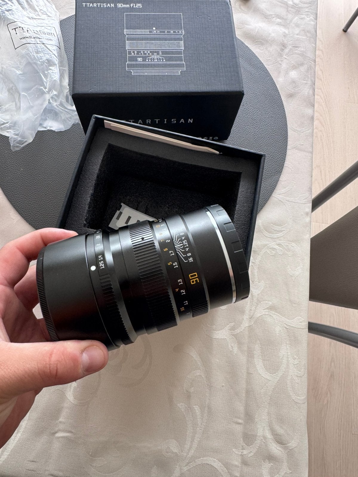 TTArtisan 90mm f/1.25 – zeer lichtsterk handmatig objectief, TV, Hi-fi & Vidéo, Photo | Lentilles & Objectifs, Enlèvement ou Envoi