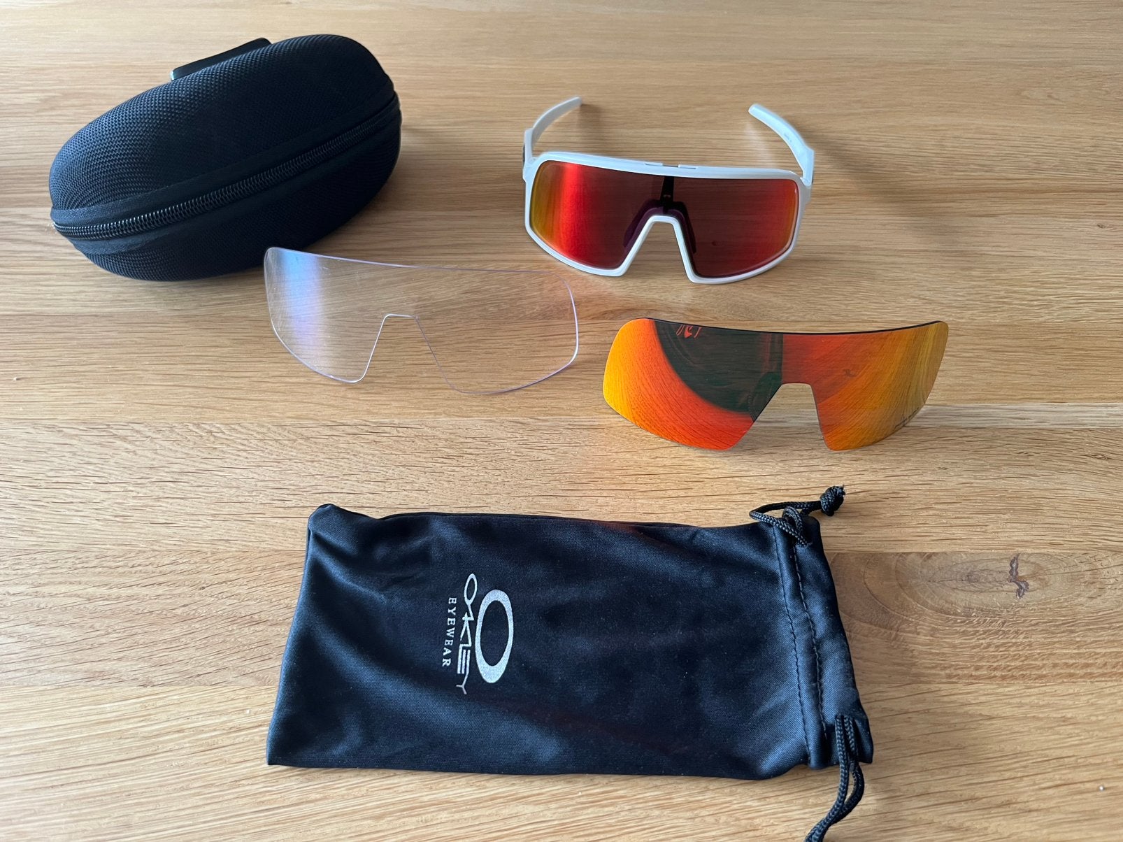 Oakley Sutro S white, Ophalen of Verzenden, Zo goed als nieuw, Oakley