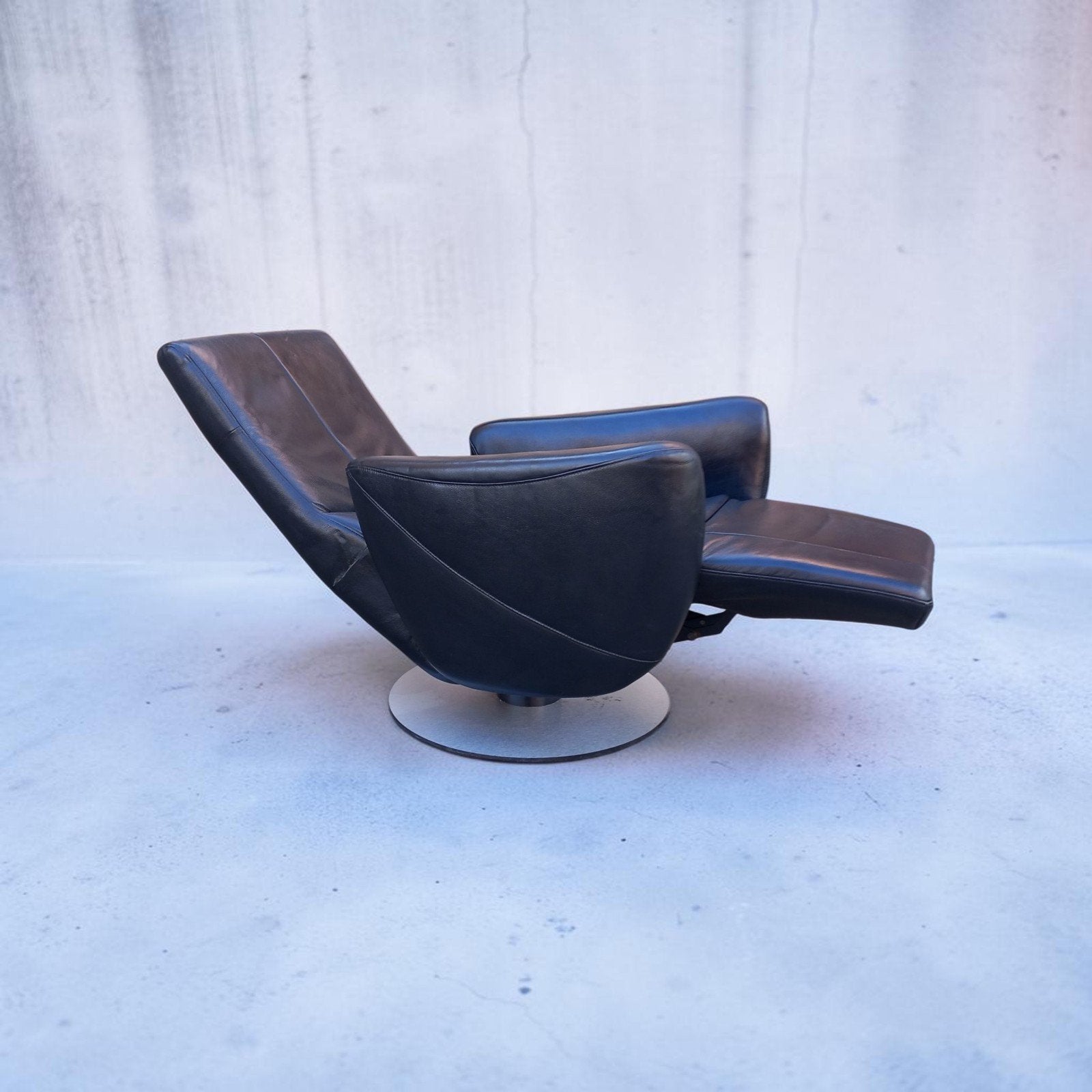lederen relaxfauteuil, Enlèvement