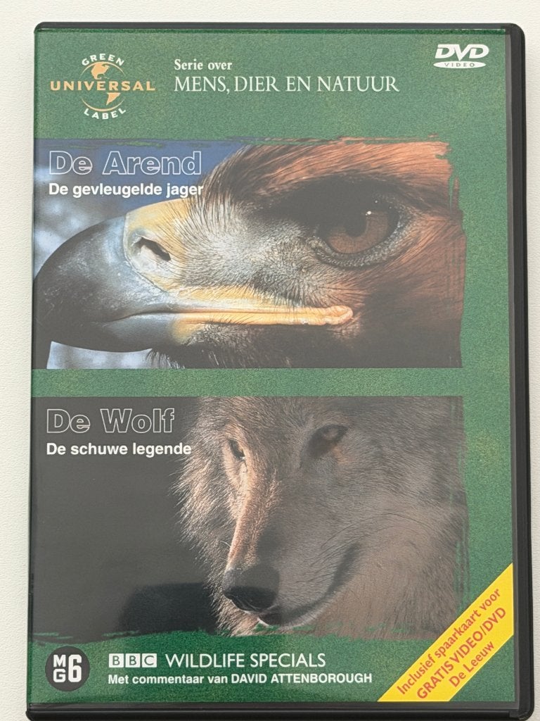 BBC Wildlife Specials - De Wolf & De Arend (DVD), CD & DVD, DVD | Documentaires & Films pédagogiques, À partir de 6 ans, Enlèvement ou Envoi