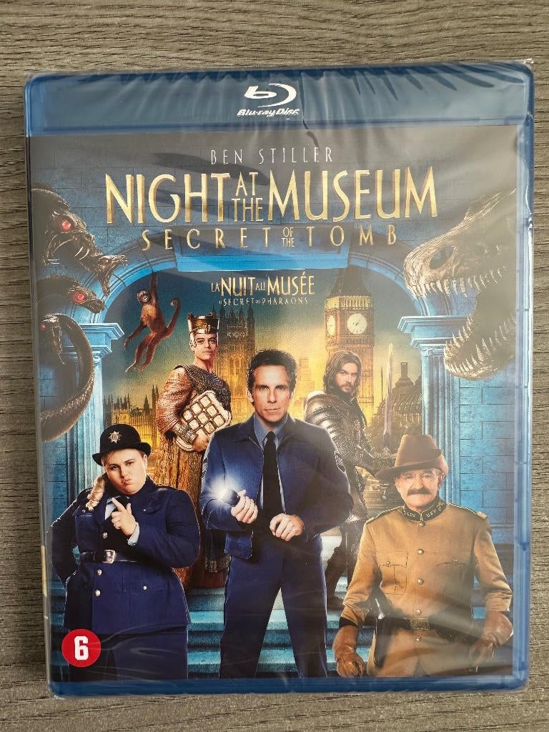 Night at the museum - Secret of the tomb, Cd's en Dvd's, Blu-ray, Ophalen of Verzenden, Nieuw in verpakking, Humor en Cabaret