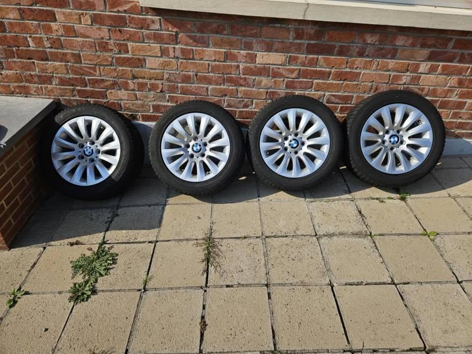 Jantes et pneus hiver nouveaux BMW, Neuf, Pneus hiver, 16 pouces, 205 mm