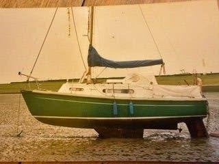 Kajuitzeilboot om weg te geven, Watersport en Boten, Kajuitzeilboten en Zeiljachten, Ophalen, Overige merken, Gebruikt, Binnenboordmotor