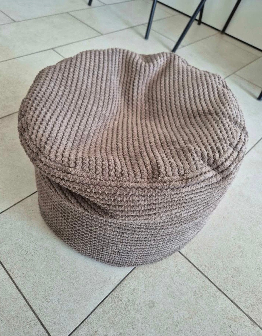 zitzak, Enlèvement, Pouf