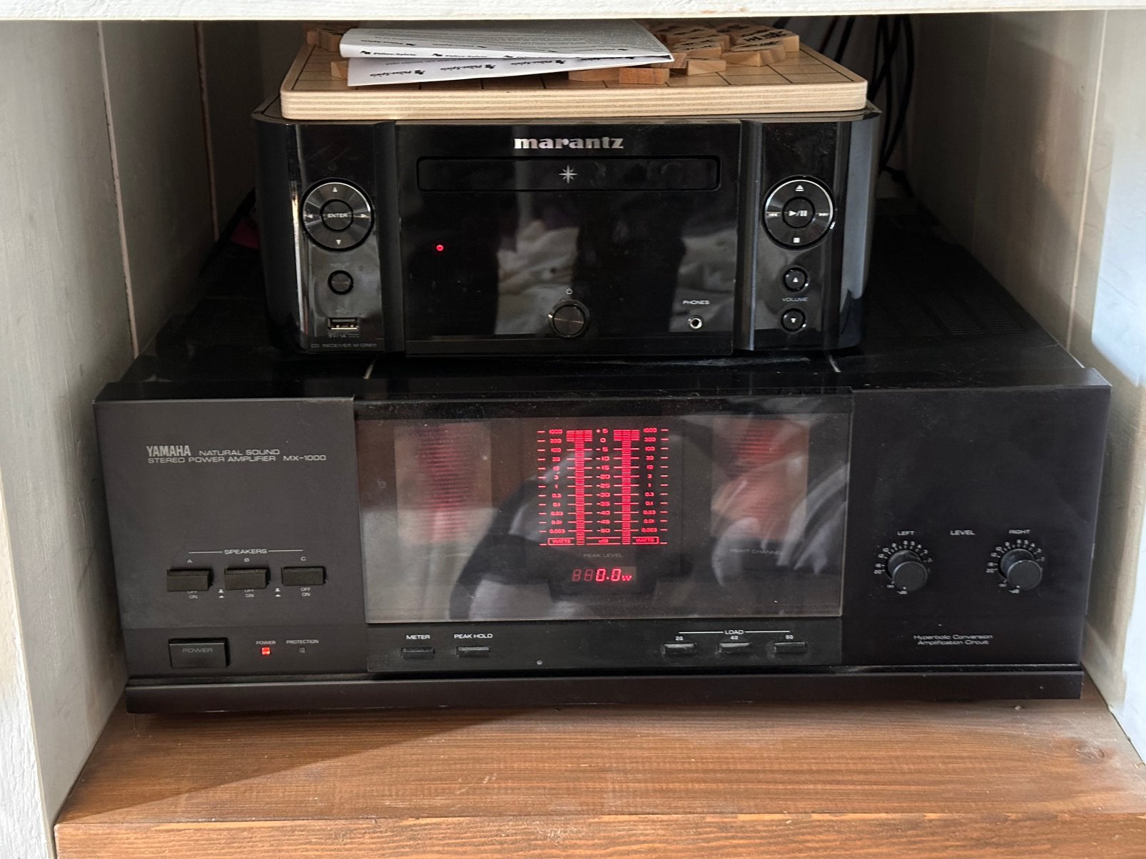 Yamaha mx1000 eindversterker, TV, Hi-fi & Vidéo, Enlèvement, Comme neuf