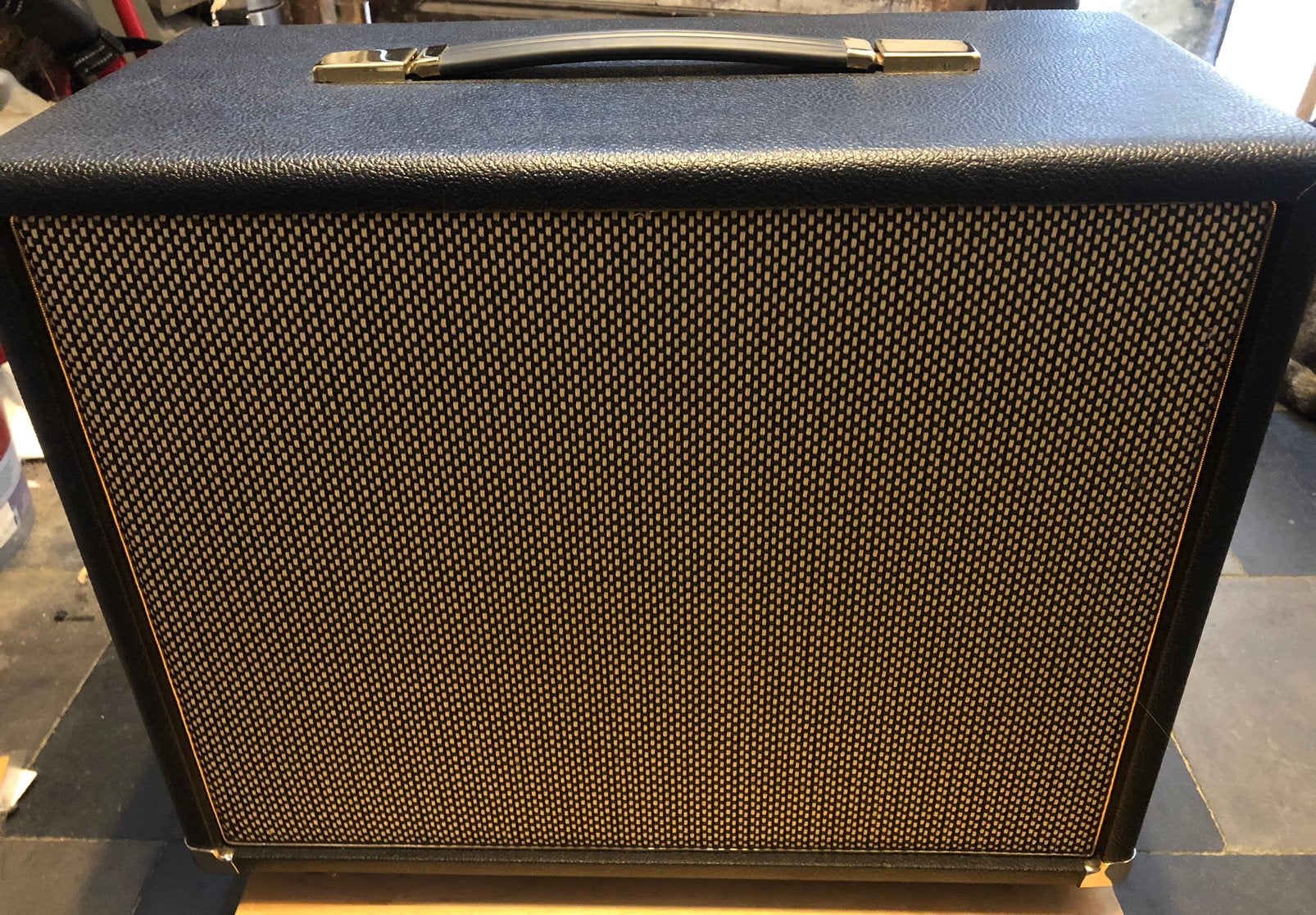 Tube Amp Doctor 1x12 British style cabinet met WGS ET65, Ophalen of Verzenden, Zo goed als nieuw