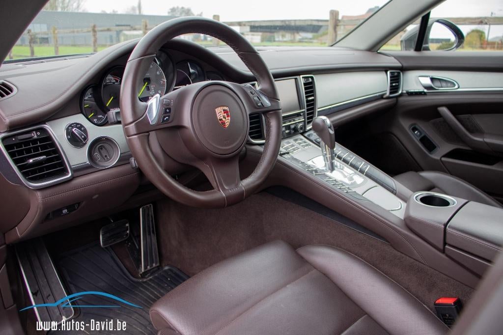 Porsche Panamera S E-Hybrid Plug-in 3.0i V6 Tiptronic, Autos, Porsche, Cuir, Argent ou Gris, Achat, Euro 6