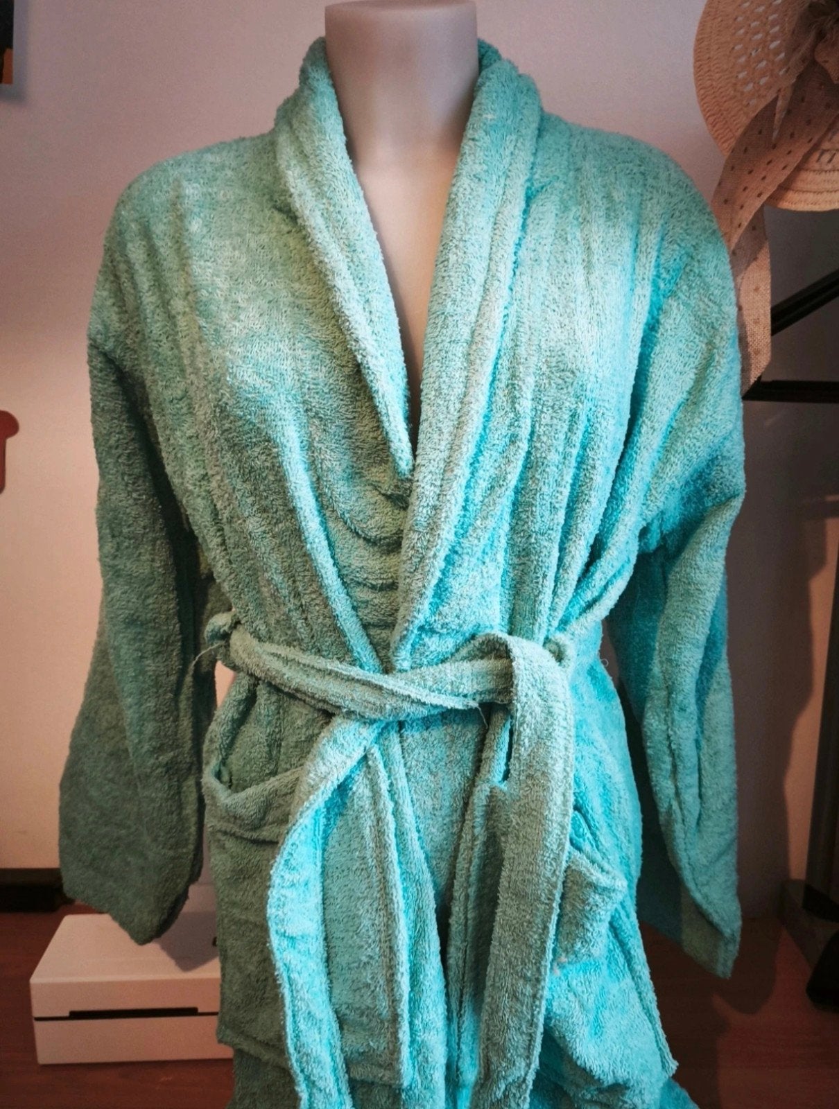 Peignoir pour adulte en éponge/ velours de coton, Vêtements | Femmes, Enlèvement ou Envoi, Neuf